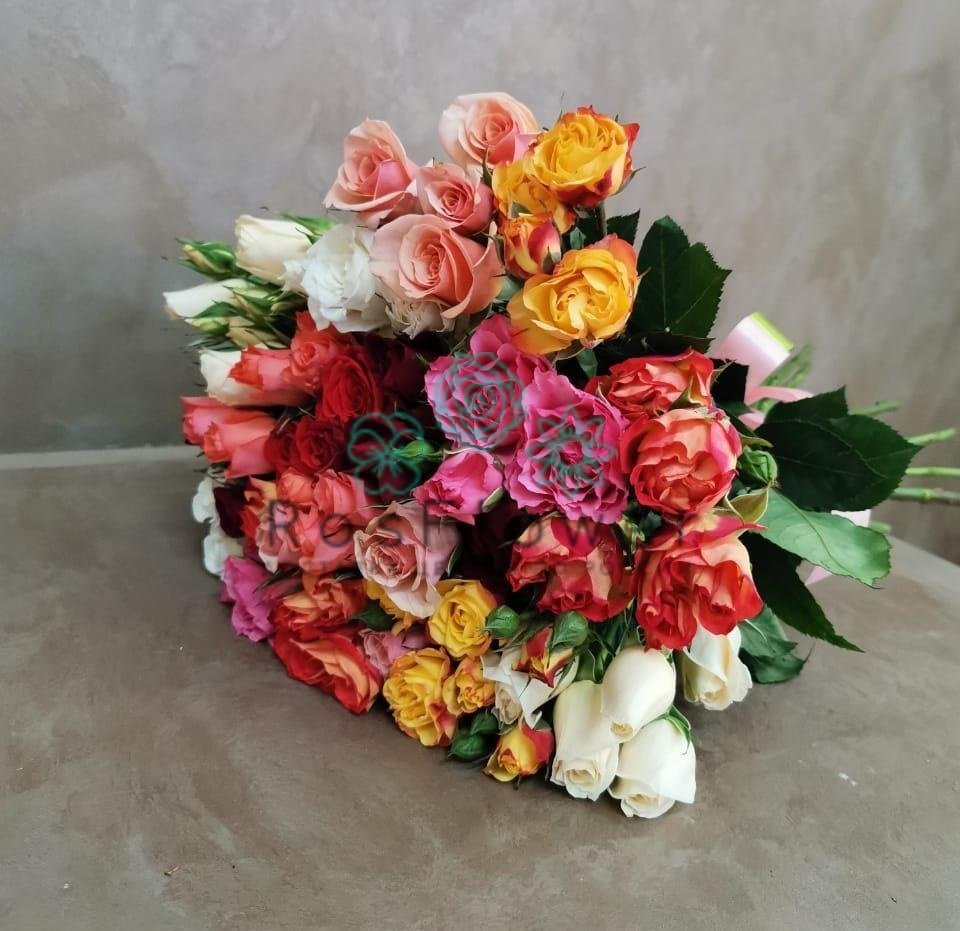 Букет цветов из: Розы в Водоразделе