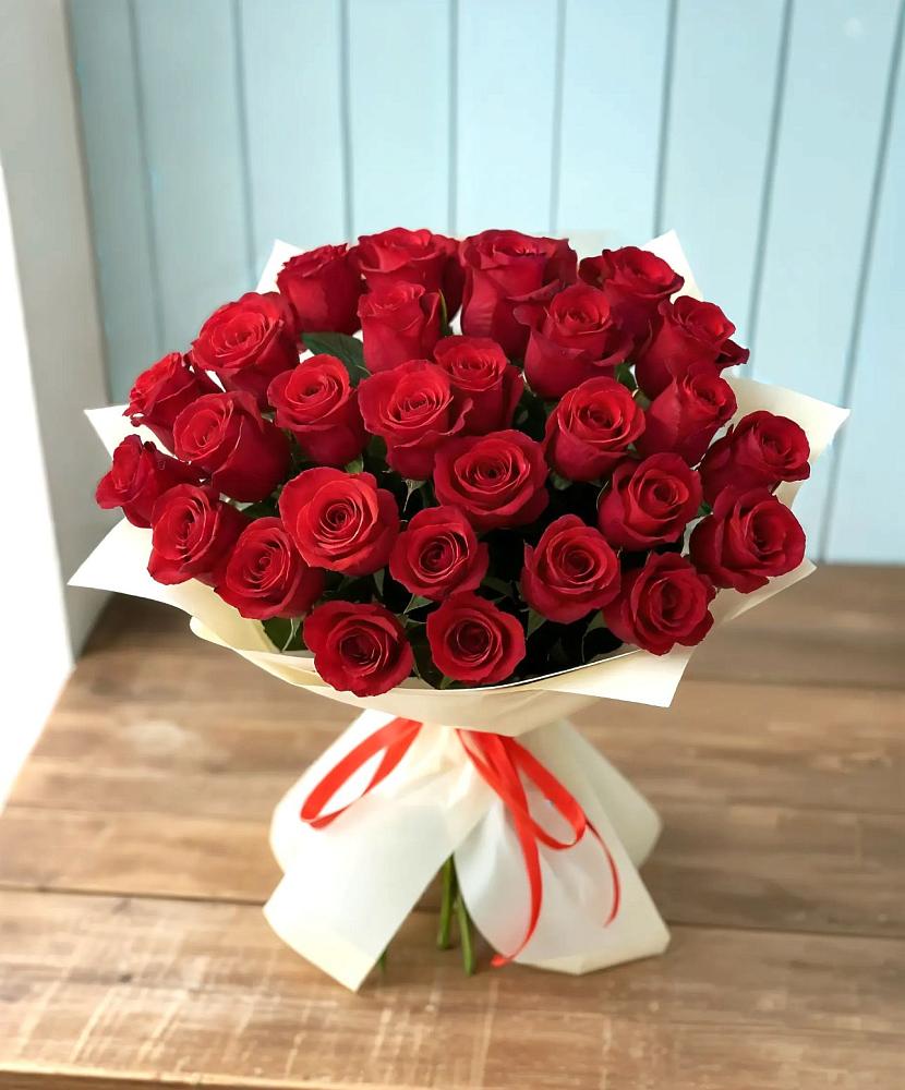 Букет 29 Красных роз в Водоразделе