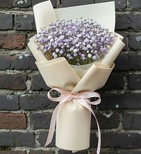 Букет цветов из:  Гипсофила в Водоразделе