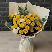 Букет цветов из:  Розы в Водоразделе