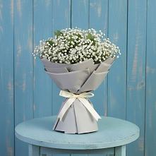 Букет цветов из:  Гипсофила в Водоразделе