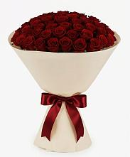 Букет 101 Бордовая роза Блэк Бакарра в Водоразделе