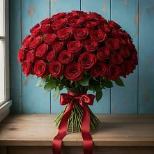 Букет Красные розы Блэк Меджик в Водоразделе