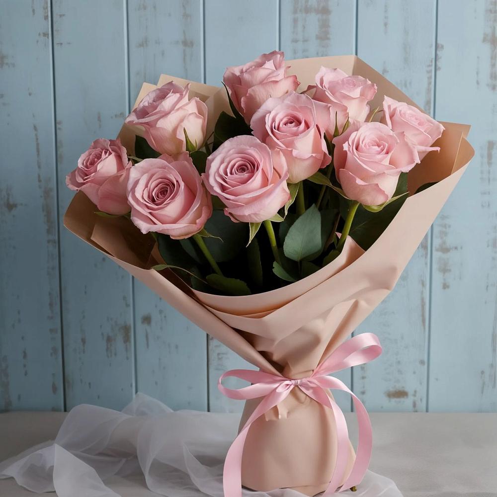 Букет цветов из: Розы в Водоразделе