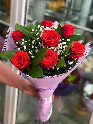 Букет цветов из: Розы в Водоразделе