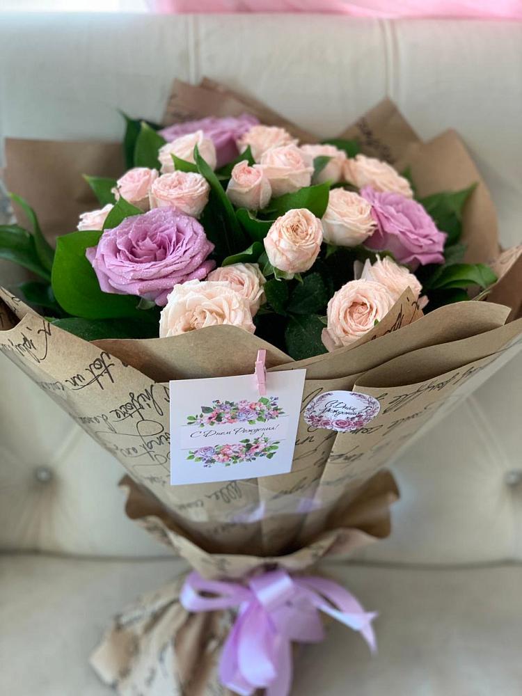 Букет цветов из: Розы в Водоразделе