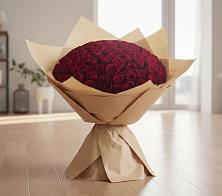 Букет 101 Красная роза #REPLACE_PRED# Водоразделе