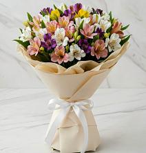 Букет цветов из:  Альстромерии #REPLACE_PRED# Водоразделе