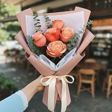 Букет цветов из:  Розы в Водоразделе