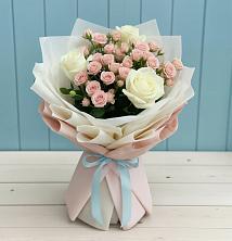 Букет цветов из:  Розы в Водоразделе