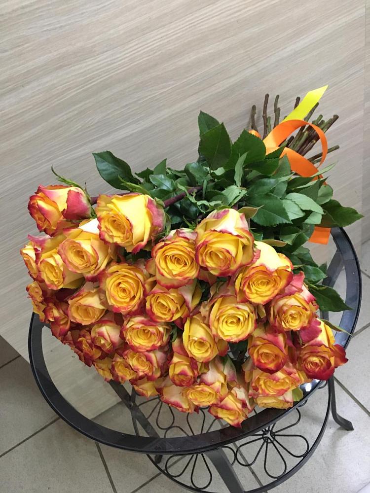 Букет Желтые розы в Водоразделе