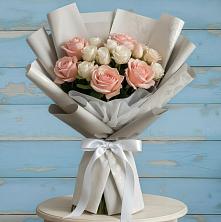 Букет цветов из:  Розы в Водоразделе