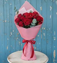 Букет цветов из:  Розы в Водоразделе