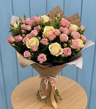 Букет цветов из:  Розы в Водоразделе
