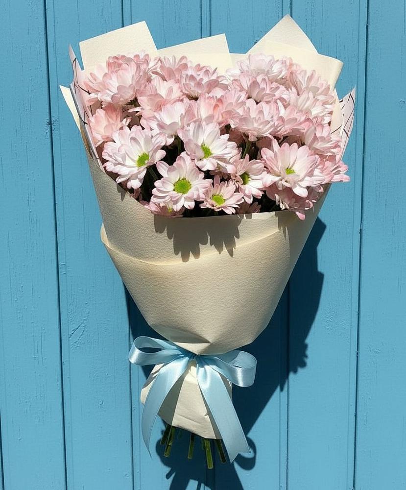 Букет цветов из: Хризантемы в Водоразделе