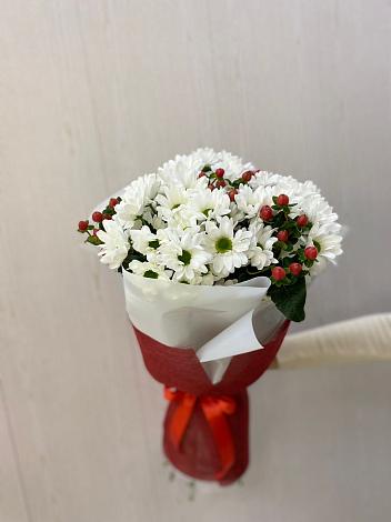 Букет цветов из: Хризантемы в Водоразделе