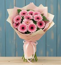 Букет цветов из:  Герберы в Водоразделе