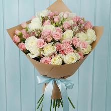 Букет цветов из:  Розы в Водоразделе